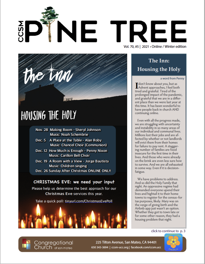 PineTree: Housing the Holy