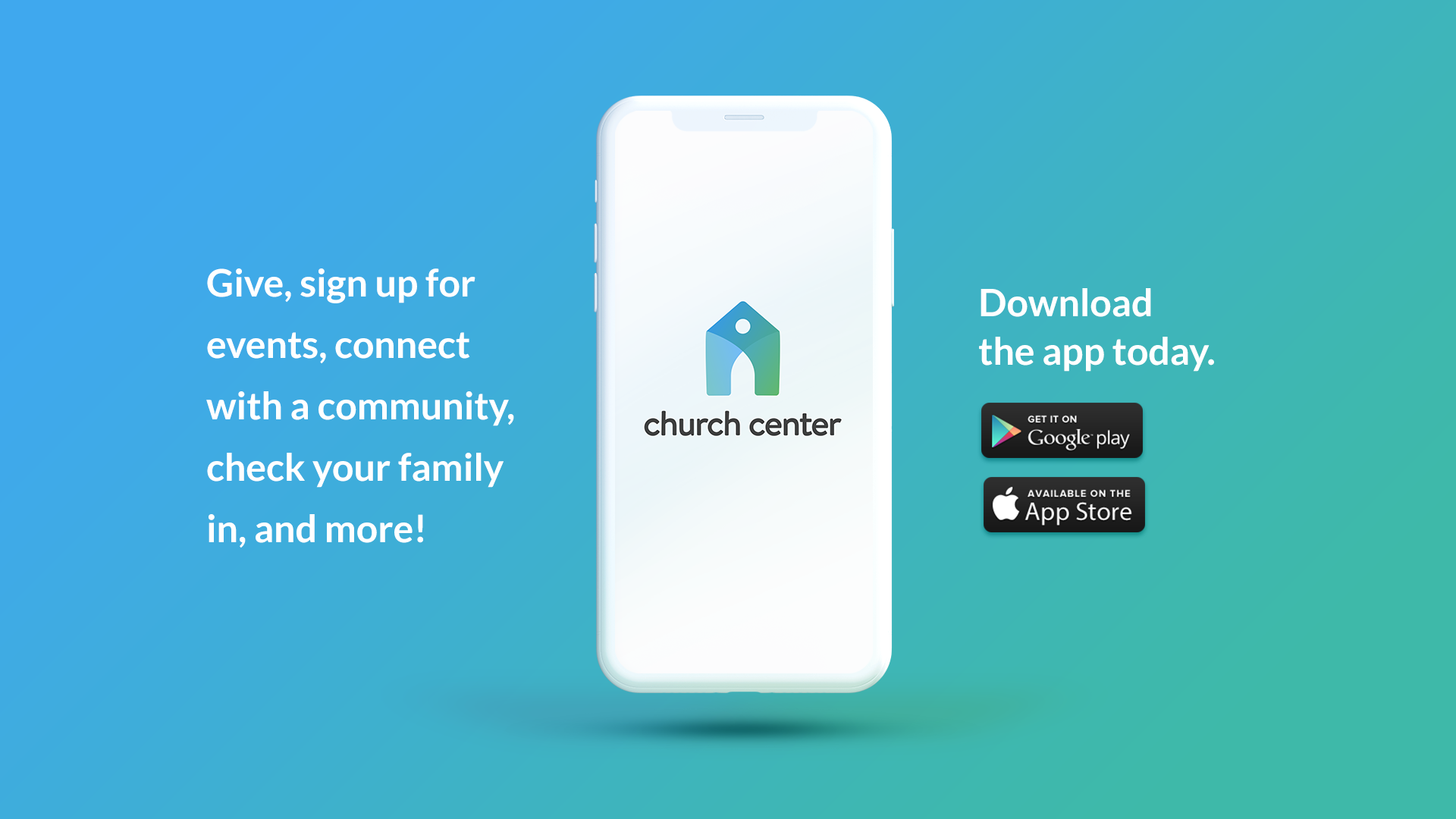Church Center banner