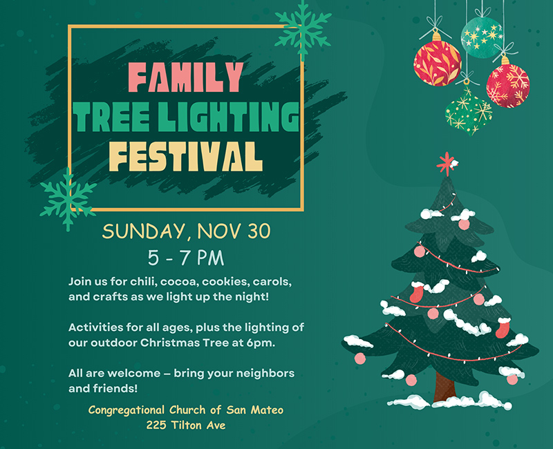 Family Tree Lighting Festival - November 30, 2025