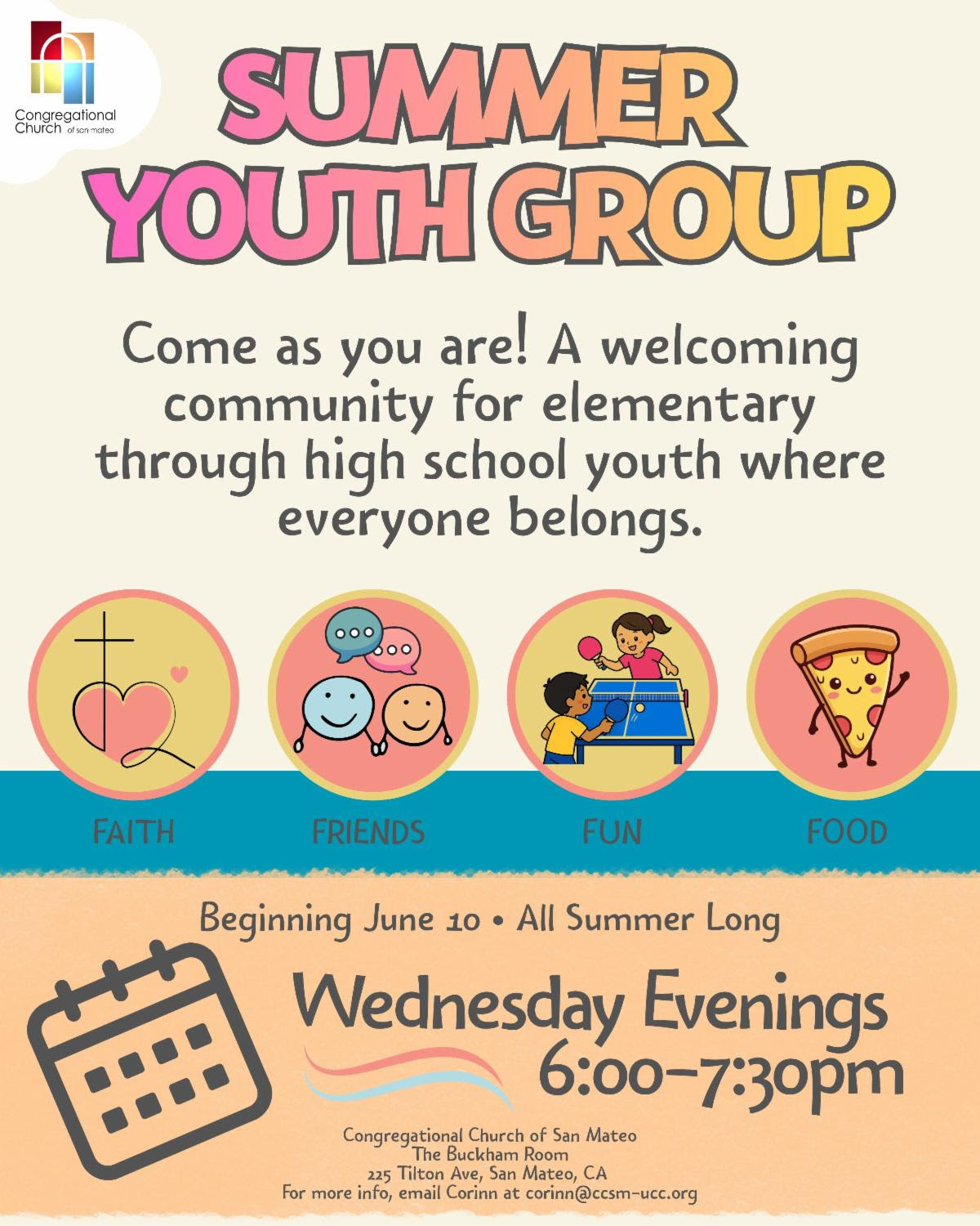 Summer Youth Camp Flyer
